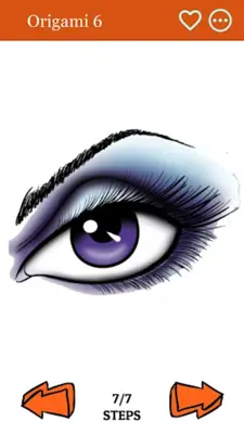 Learn to Draw Eyes android App screenshot 2