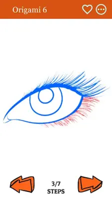 Learn to Draw Eyes android App screenshot 5